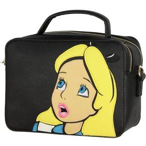 Loungefly Alice In Wonderland Crossbody w/ Matching Wallet
